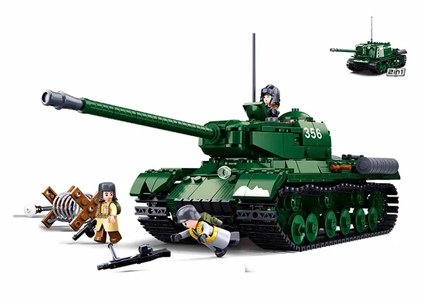 Sluban Heavy Tank 2 in 1 • Set M38-B0979 • SetDB